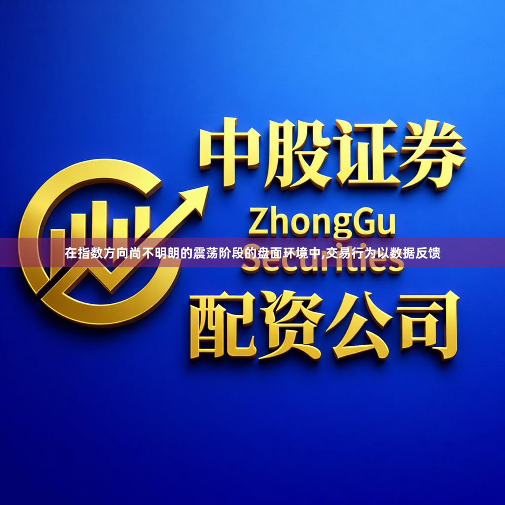 在指数方向尚不明朗的震荡阶段的盘面环境中,交易行为以数据反馈